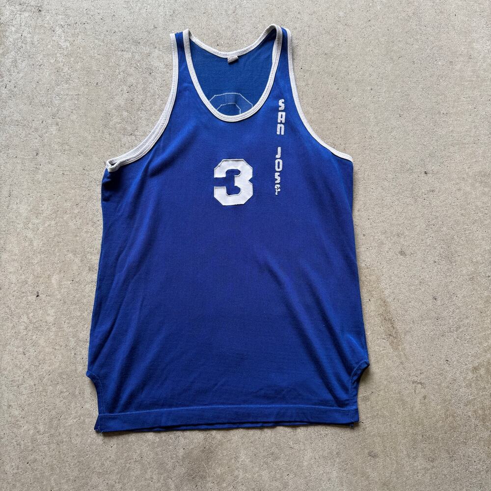 Vintage Russell Southern Co. 1950's San Jose State Spartans Basketball Jersey XL